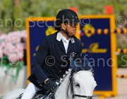 CHIAUDANI AMERICAN BLUE CampITA2013- S5 9102 : AMERICAN BLUE VAN EEKLELCHEM, CHIAUDANI NATALE, Campionati Italiani 2013, Cattolica, Horse Riviera Resort, foto di Stefano Secchi ©